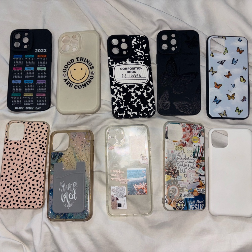 various iPhone cases